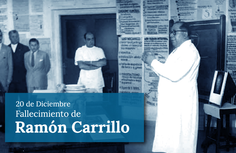 ANIVERSARIO FALLECIMIENTO DR. RAMÓN CARRILLO