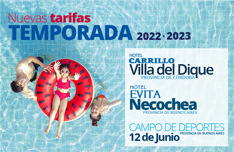 TARIFAS TURISMO 2022- 2023