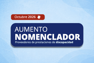 Aumento Nomenclador Octubre 2026